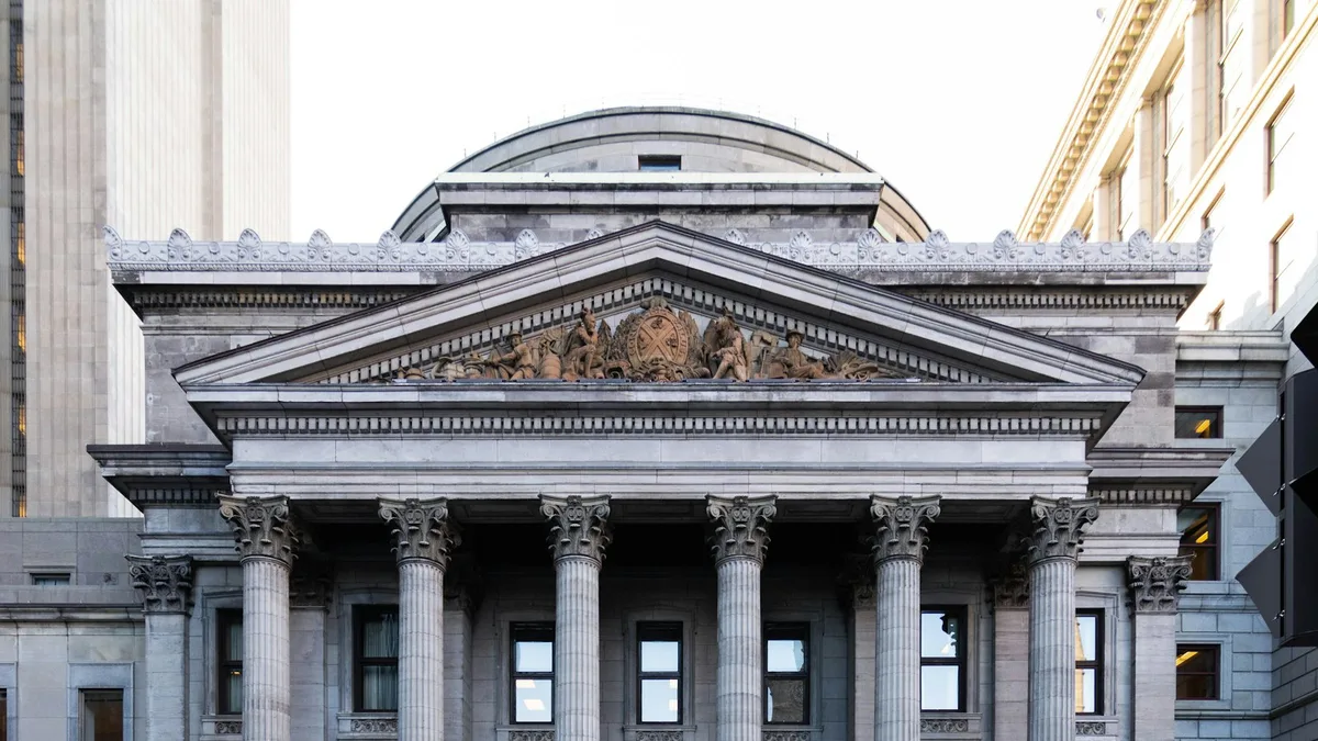 银行金融机构建筑外观